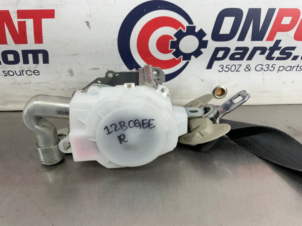 2013 Infiniti G37 Sedan Passenger Right Seatbelt Retractor Tensioner OEM 12BCGEE - On Point Parts Inc