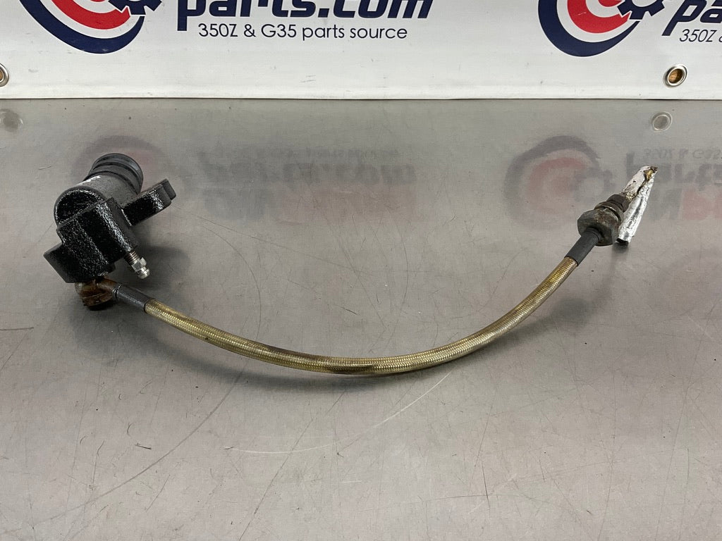2006 Nissan 350Z Clutch Slave Cylinder with Braided Steel Line OEM 15BAJDG - On Point Parts Inc
