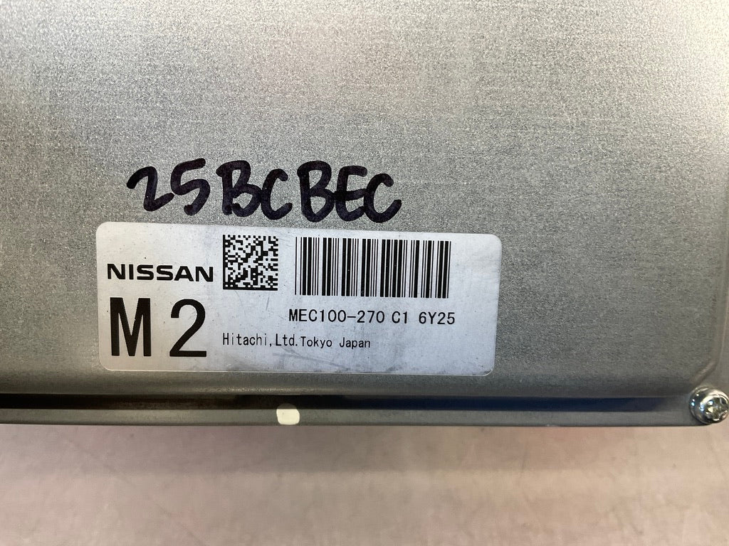 2007 Nissan 350Z ECU ECM VQ35HR Engine Control Module Automatic OEM 25BCBEC - On Point Parts Inc