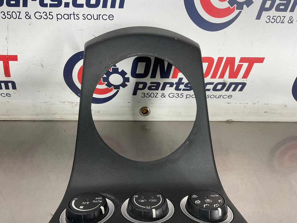 2004 Nissan 350Z Gear Shifter Bezel Trim Climate Controls 96941 AT OEM 14BEQEE - On Point Parts Inc