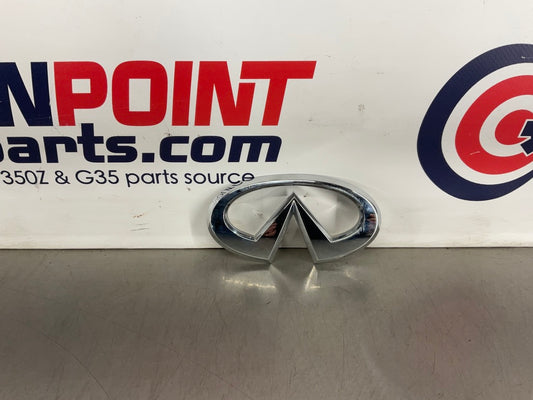 2006 Infiniti G35 Sedan Rear Trunk Emblem OEM 25BJ1DC - On Point Parts Inc