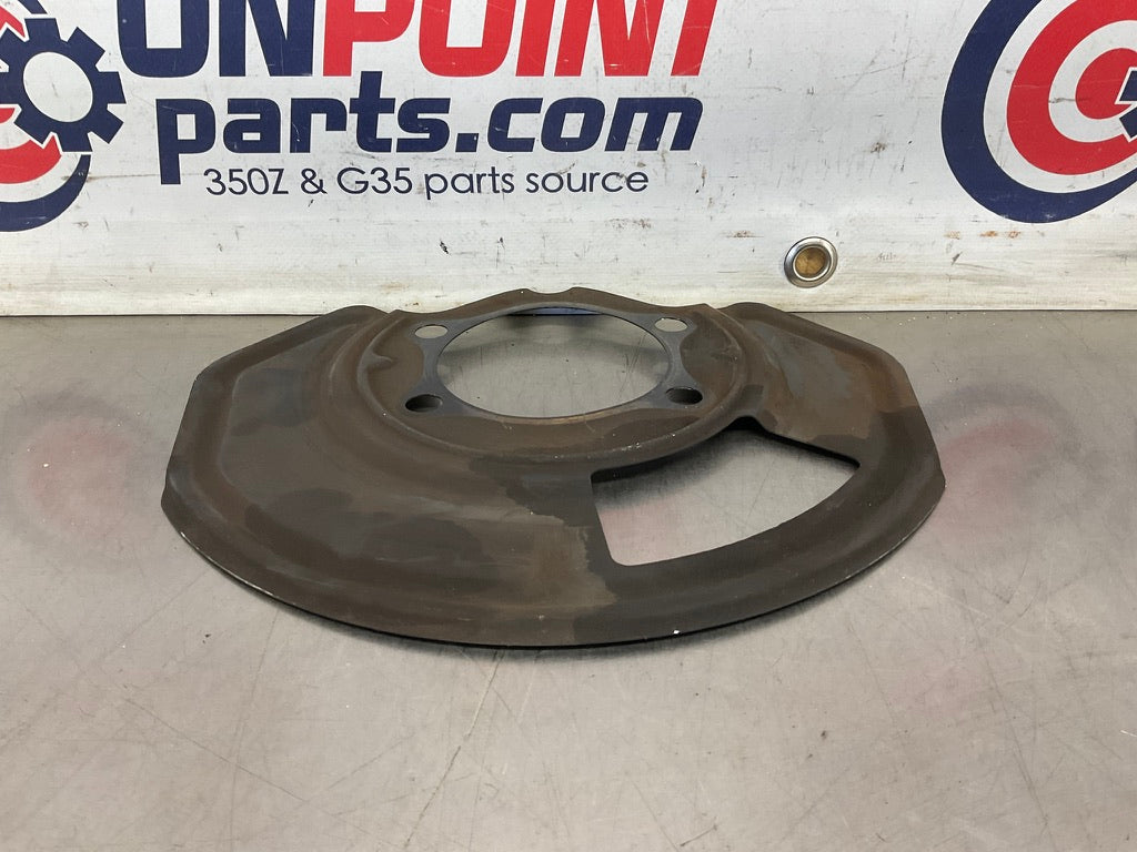 2003 Nissan 350Z Passenger Right Front Brake Dust Cover Baffle Plate OEM 14BBGDK - On Point Parts Inc