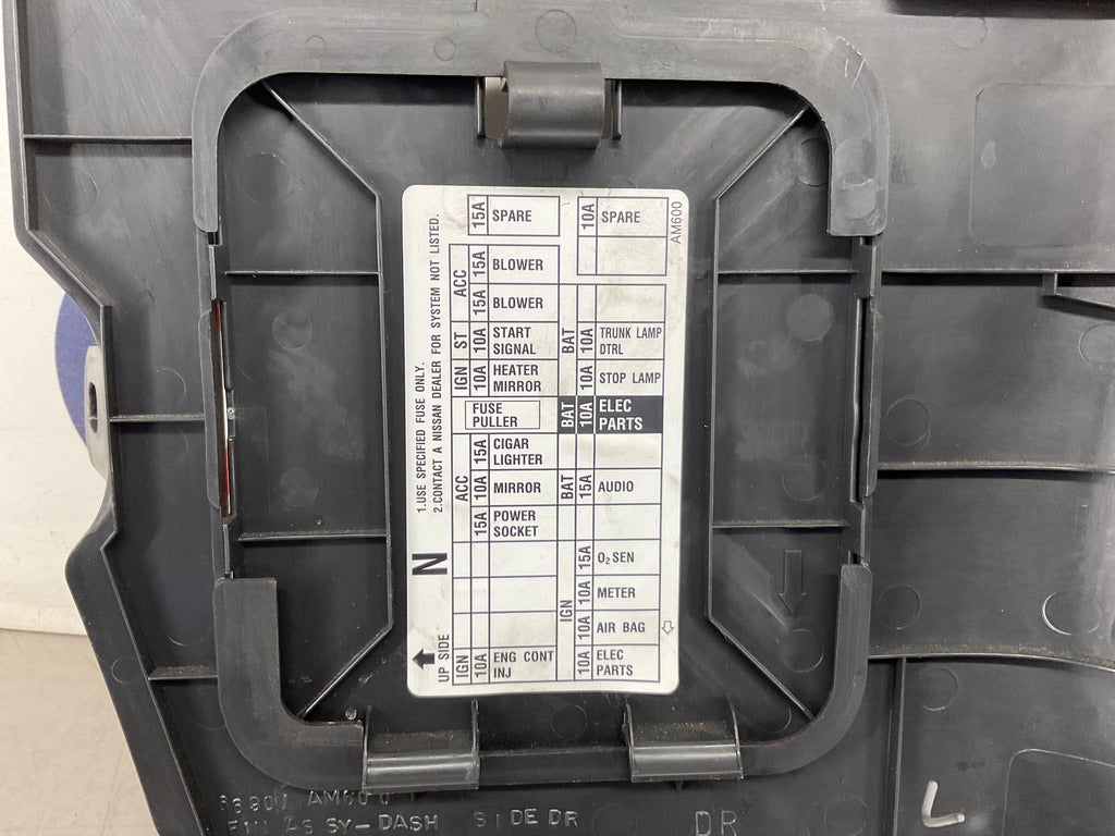 2003 Infiniti G35 Driver Left Fuse Cover Panel 66901 OEM 13BEWEA - On Point Parts Inc