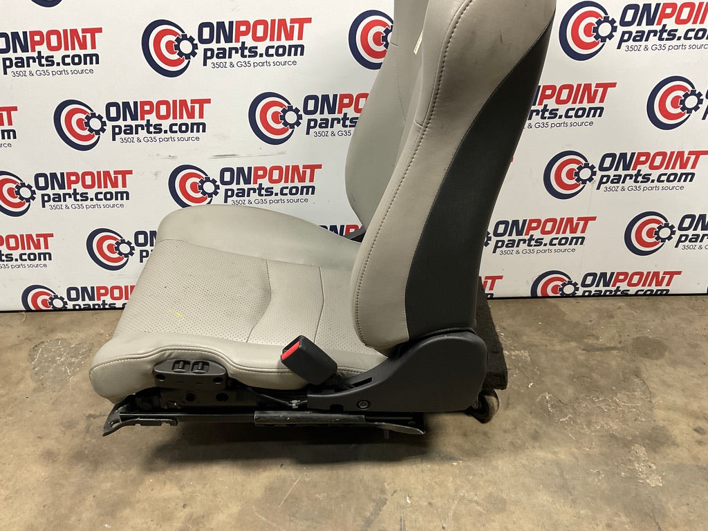 2005 Nissan 350Z Passenger Right Power Leather Seat with Controls OEM 25BAED9 - On Point Parts Inc