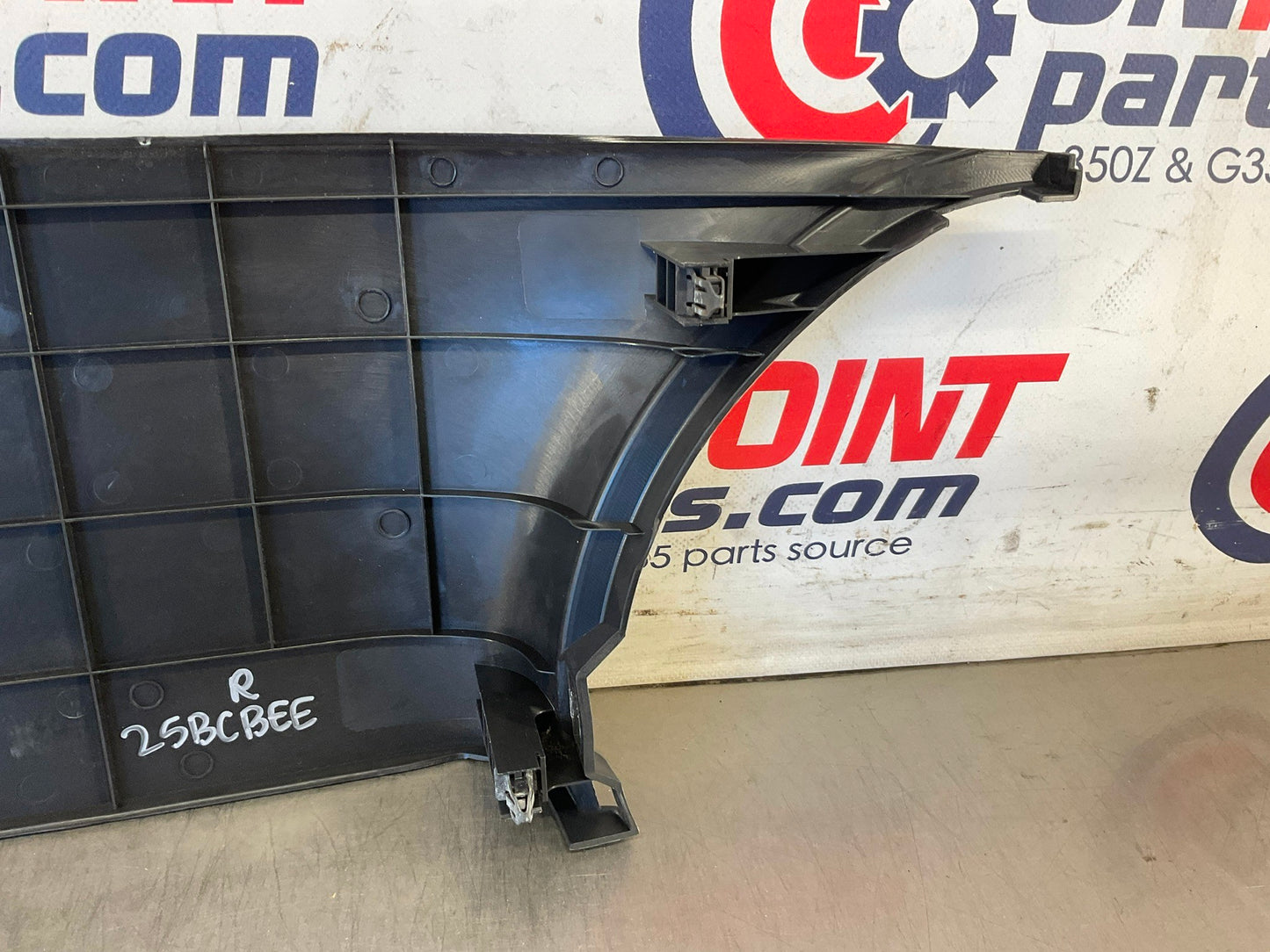 2007 Nissan 350Z Passenger Right Lower Kick Plate Panel 66900 OEM 25BCBEE - On Point Parts Inc
