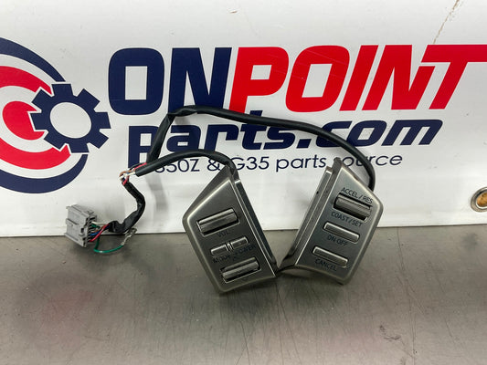 2003 Infiniti G35 Steering Wheel Switches Cruise Control Stereo OEM 11BJRDA - On Point Parts Inc