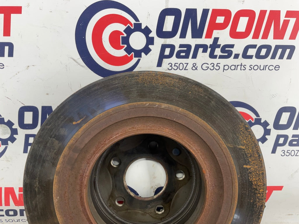 2016 Nissan 370Z Rear Akebono Brake Rotors  OEM 11BB9DG - On Point Parts Inc