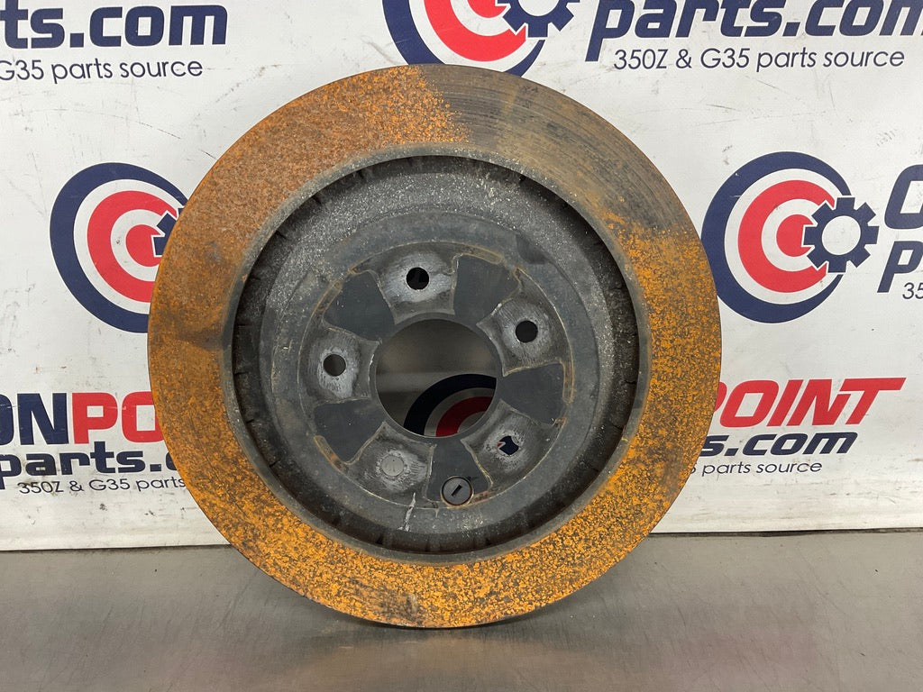 2016 Nissan 370Z Rear Akebono Brake Rotors  OEM 11BB9DG - On Point Parts Inc