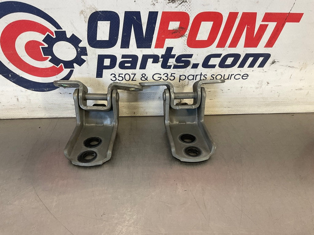 2003 Infiniti G35 Driver Left Door Hinges 80400 80401 OEM 22BDREA - On Point Parts Inc