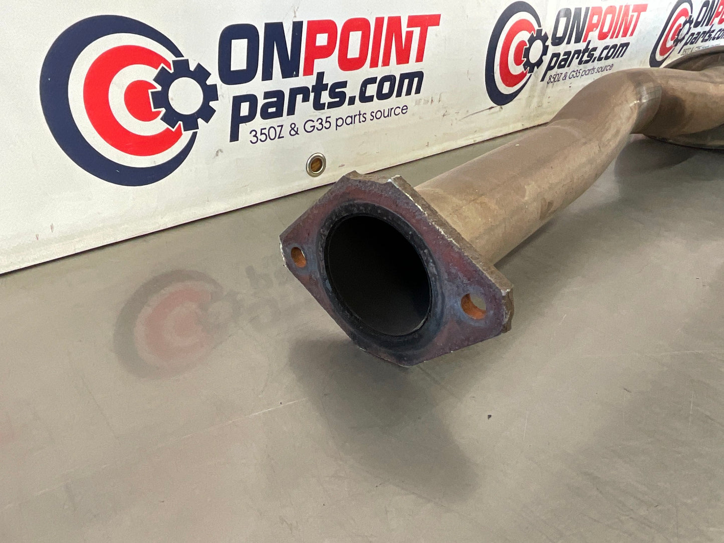 2005 Infiniti G35 Exhaust Midpipe Muffler Resonator 20300 OEM 24BFFE0 - On Point Parts Inc