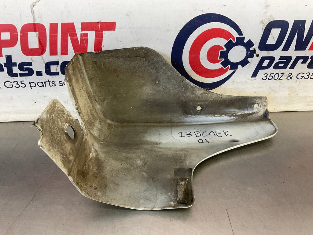 2008 Infiniti G35 Sedan Passenger Right Front Mud Flap Splash Guard OEM 13BC4EK - On Point Parts Inc