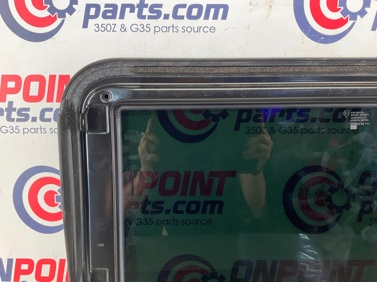2003 Infiniti G35 Tinted Moon Sun Roof Glass OEM 13BEWE1 - On Point Parts Inc