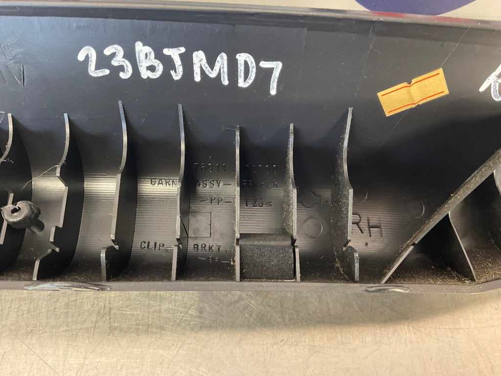 2008 Nissan 350Z Passenger Right Interior A Pillar Trim 76911 OEM 23BJMD7 - On Point Parts Inc