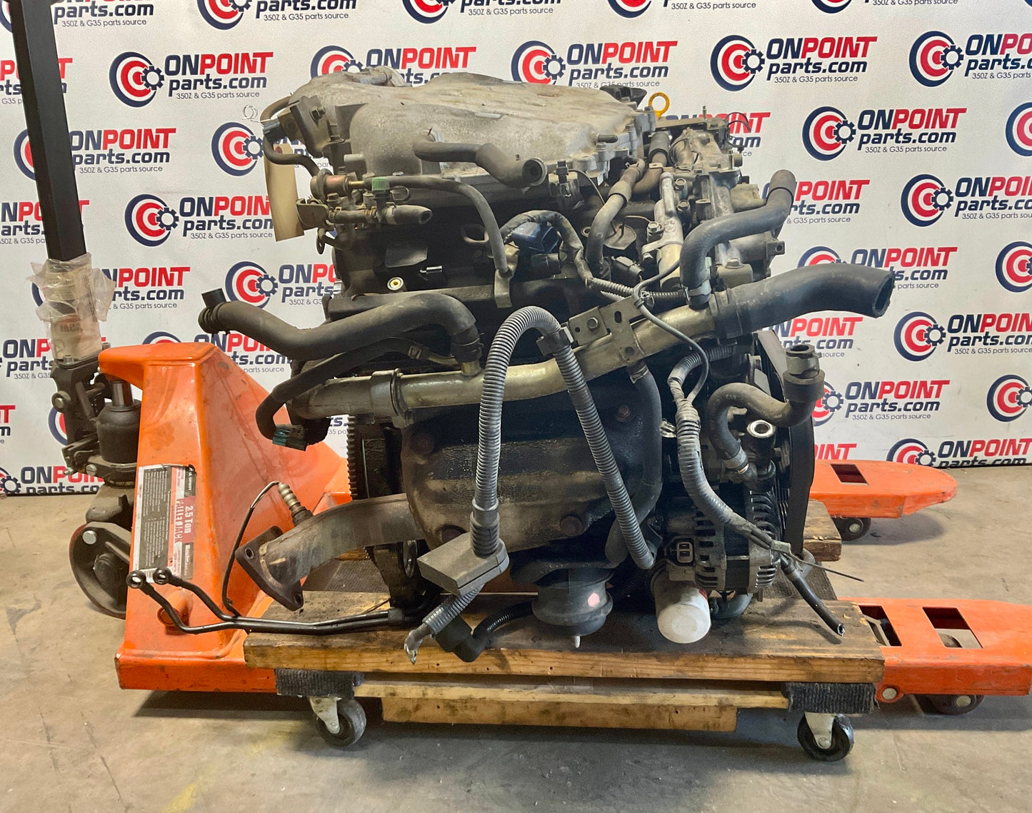 2003 Infiniti G35 V6 VQ35DE Automatic 5 Speed Engine 229k OEM 22BDRE0 - On Point Parts Inc