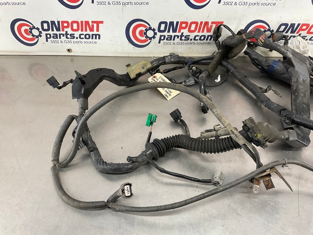 2004 Infiniti G35 VQ35DE Engine Wiring Harness 5 Speed Automatic 108k OEM 15BE4E - On Point Parts Inc