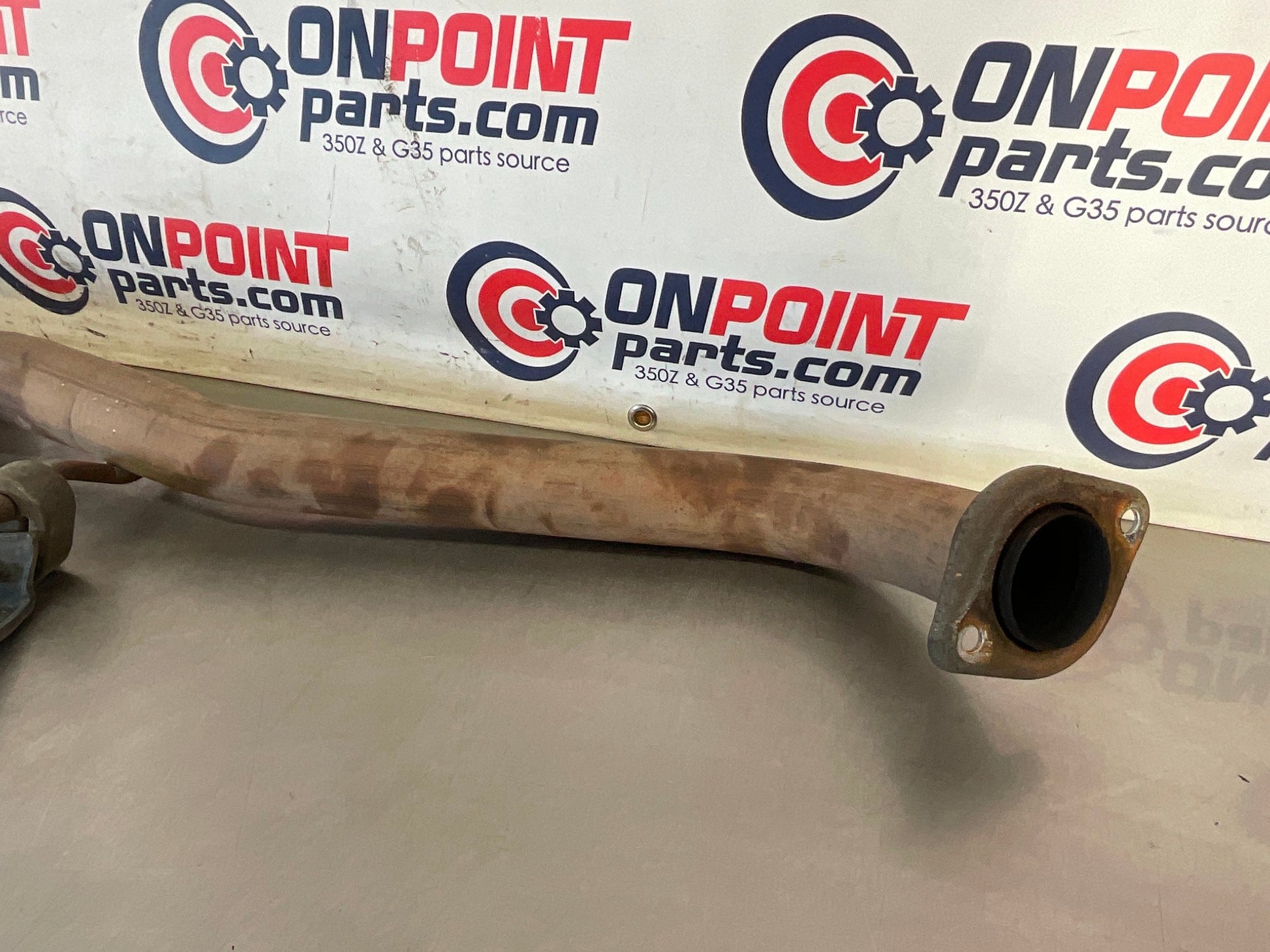 2005 Infiniti G35 Exhaust Midpipe Muffler Resonator 20300 OEM 24BFFE0 - On Point Parts Inc