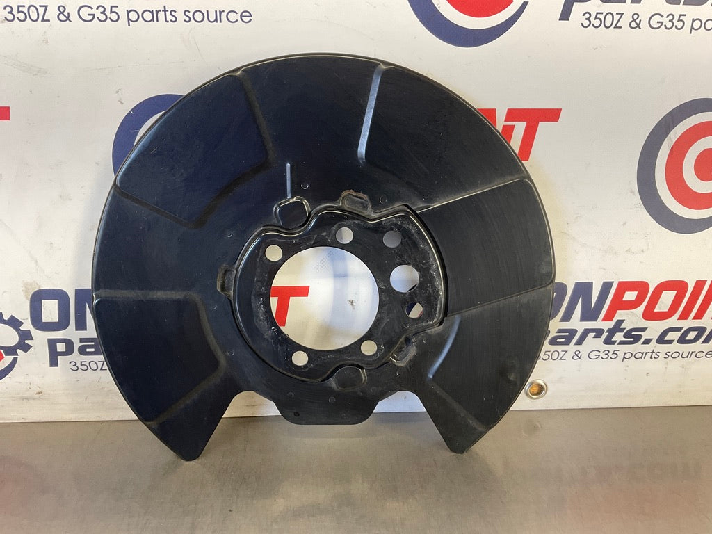 2016 Nissan 370Z Passenger Right Rear Brake Dust Cover Baffle Plate OEM 11BB9DK - On Point Parts Inc