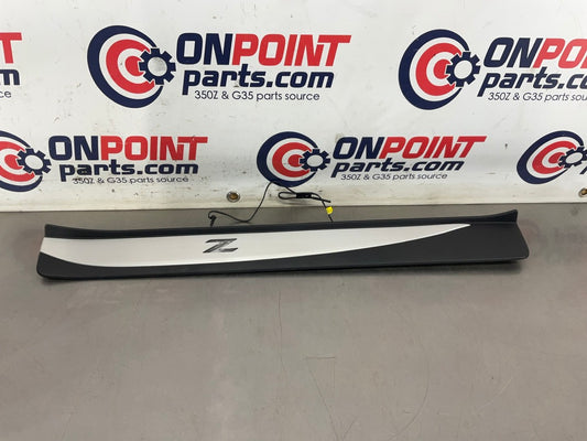 2016 Nissan 370Z Passenger Right Illuminated Door Threshold Plate OEM 11BB9D7 - On Point Parts Inc