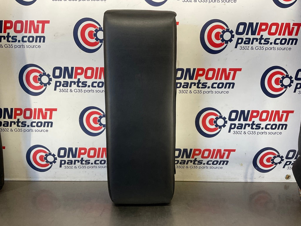 2003 Infiniti G35 Rear Upper Leather Seat Cushions Center Console OEM 15BDDE9 - On Point Parts Inc