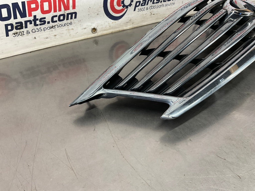 2013 Infiniti G37 Sedan Front Bumper Upper Grille with Emblem 62310 OEM 12BCGE2 - On Point Parts Inc