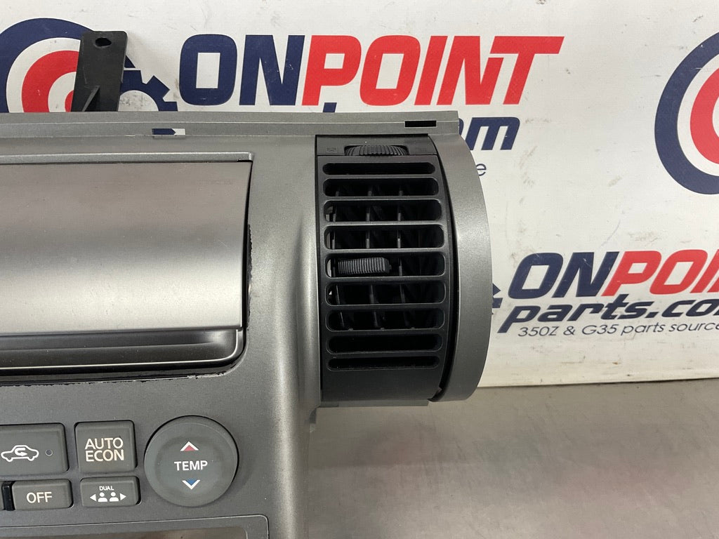 2003 Infiniti G35 Center Dash Bezel Trim AC Controls with Cubby OEM 13BEWE8 - On Point Parts Inc