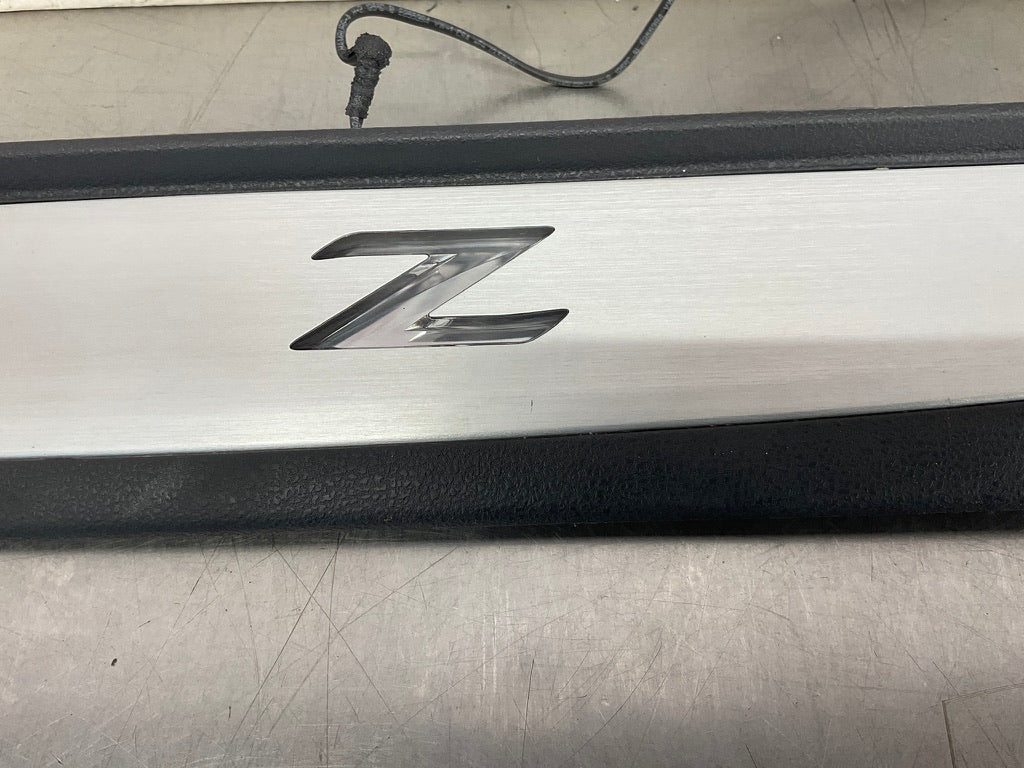2016 Nissan 370Z Passenger Right Illuminated Door Threshold Plate OEM 11BB9D7 - On Point Parts Inc