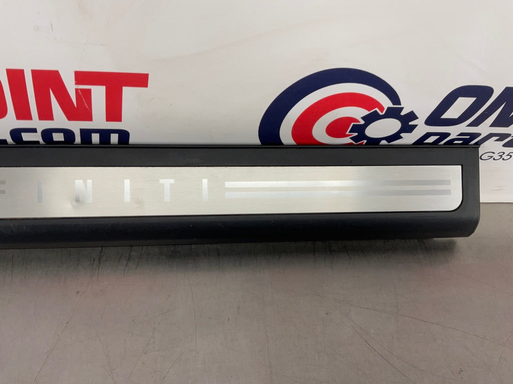 2006 Infiniti G35 Sedan Passenger Right Front Door Kick Plate Trim OEM 25BJ1D7 - On Point Parts Inc