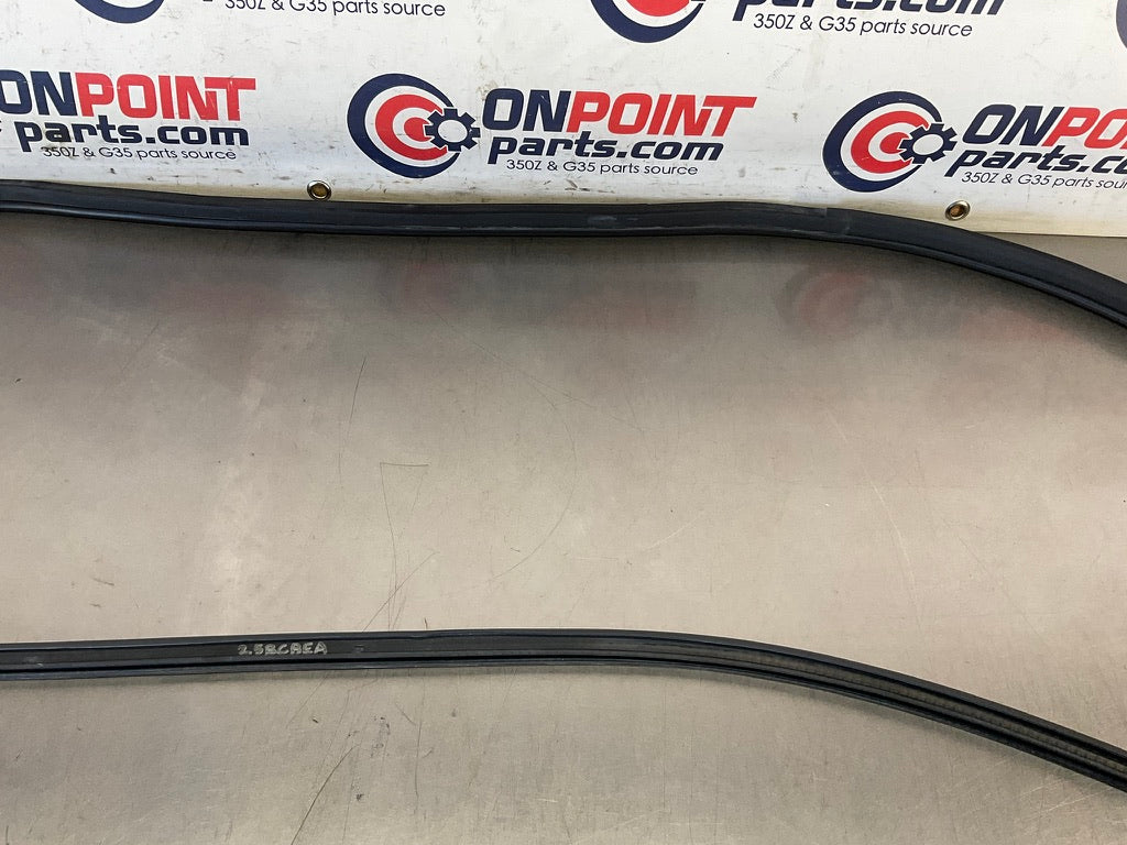 2007 Nissan 350Z Driver Left Inner Door Seal Weatherstrip 76922 OEM 25BCBEA - On Point Parts Inc