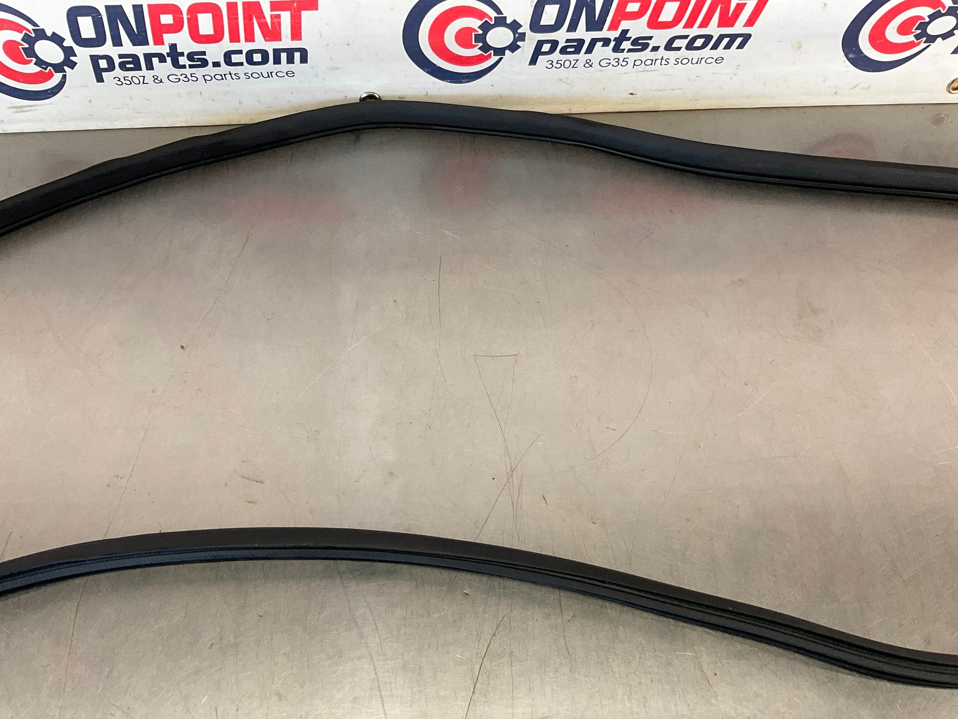 2003 Infiniti G35 Sedan Passenger Right Rear Inner Door Seal OEM 15BDDEE - On Point Parts Inc