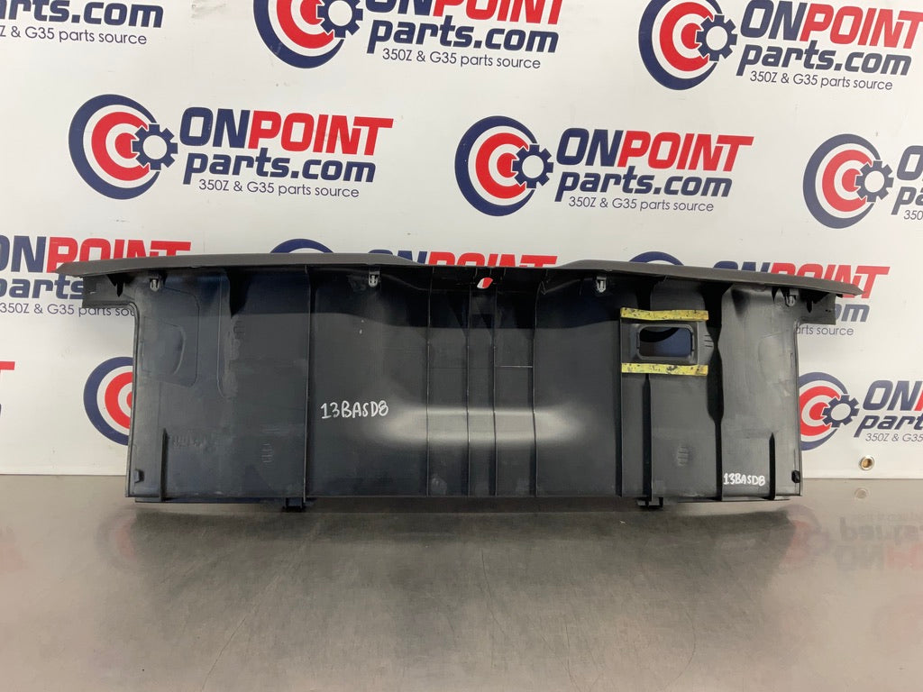 2008 Nissan 350Z Rear Trunk Latch Cover Trim 84992 OEM 13BASD8 - On Point Parts Inc