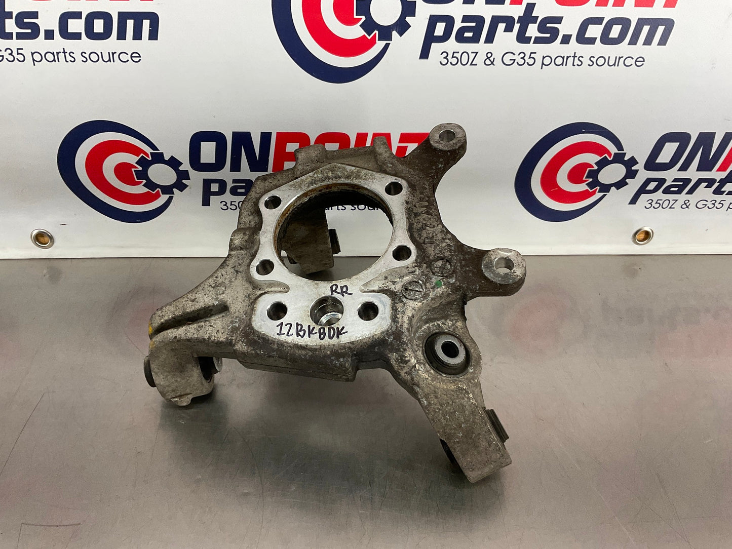 2004 Infiniti G35 Passenger Right Rear Suspension Knuckle OEM 12BK8DK - On Point Parts Inc