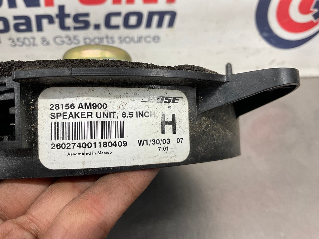 2003 Infiniti G35 Driver Left Bose Door Speaker 28156 OEM 13BEWEA - On Point Parts Inc