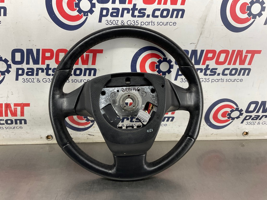 2005 Infiniti G35 Complete Leather Steering Wheel with Switches OEM 24BFFEC - On Point Parts Inc