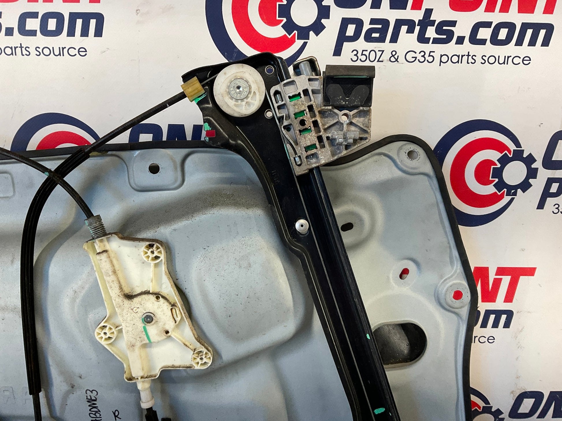 2012 Nissan 370Z Passenger Right Window Regulator Motor Assembly OEM 24BDME3 - On Point Parts Inc