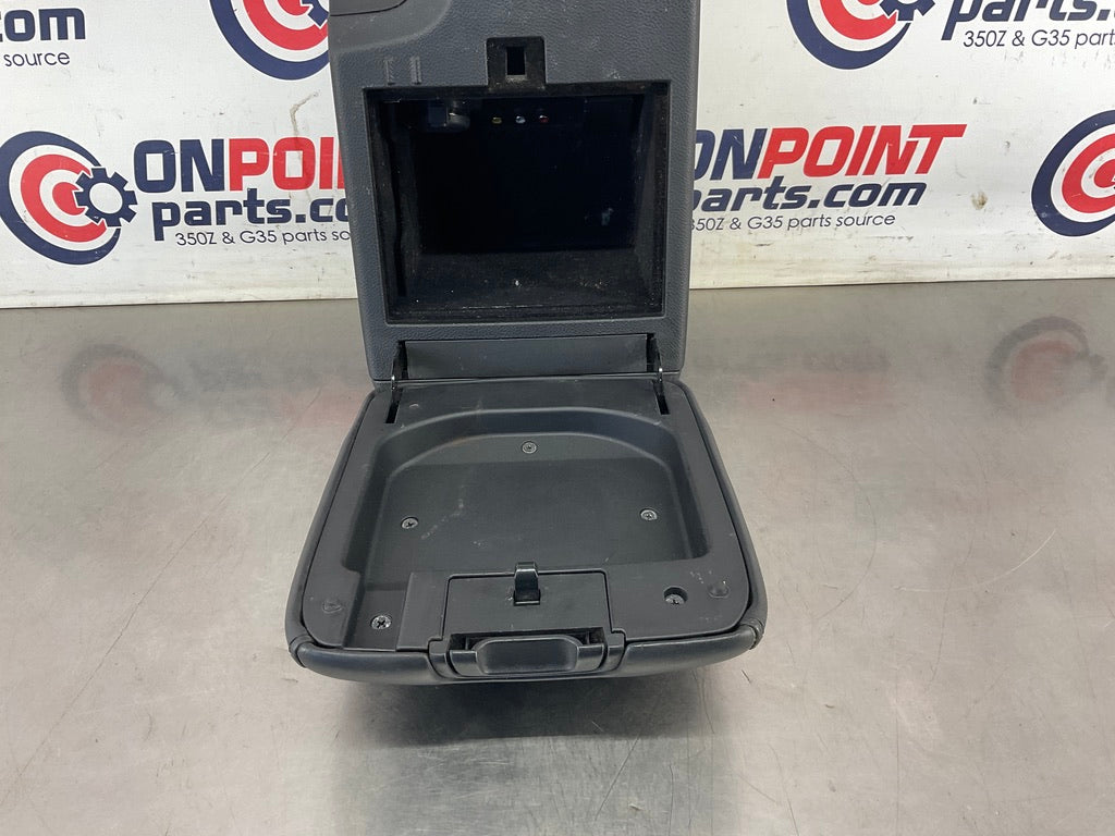 2008 Infiniti G35 Sedan Manual Center Console with Cubby Seat OEM 13BC4E8 - On Point Parts Inc