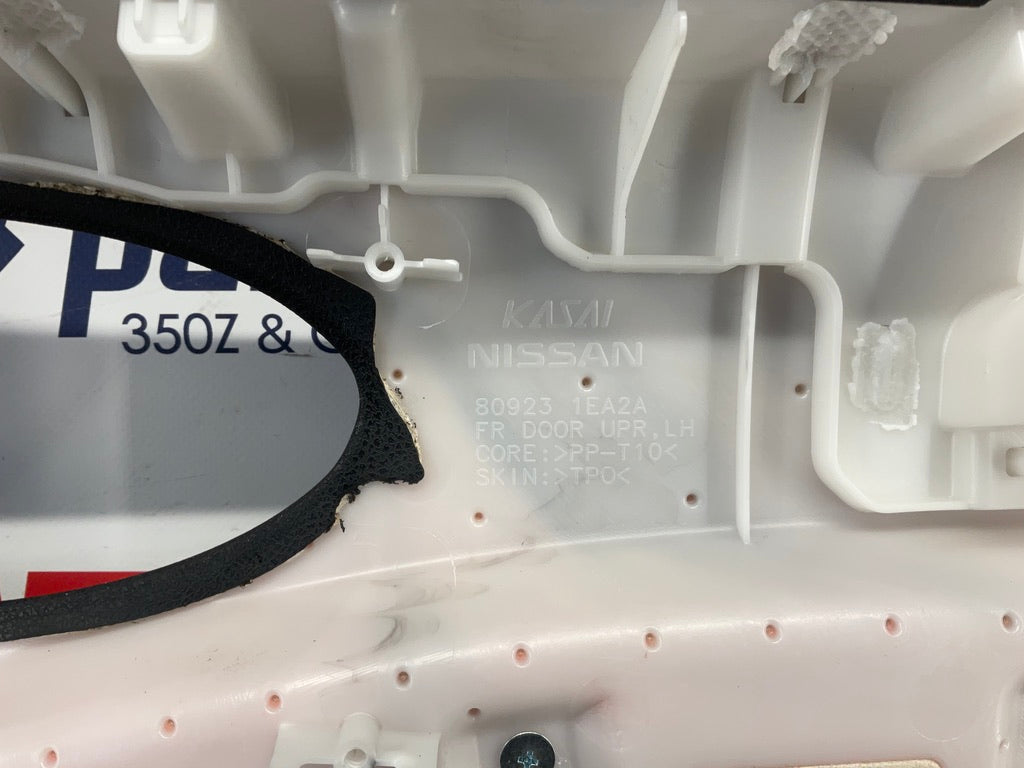 2016 Nissan 370Z Driver Left Interior Door Panel 80901 OEM 11BB9D8 - On Point Parts Inc