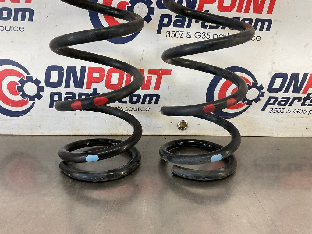 2005 Nissan 350Z Rear Red Dot Coil Springs OEM 13BEBEI - On Point Parts Inc