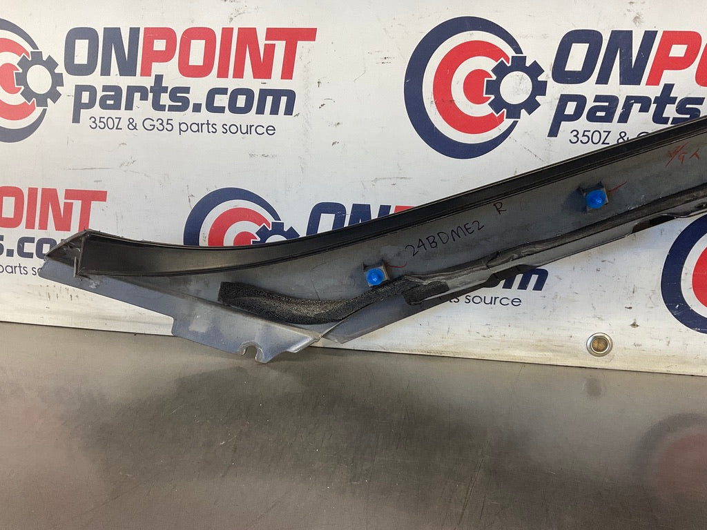 2012 Nissan 370Z Passenger Right Exterior A Pillar Trim 76836 OEM 24BDME2 - On Point Parts Inc