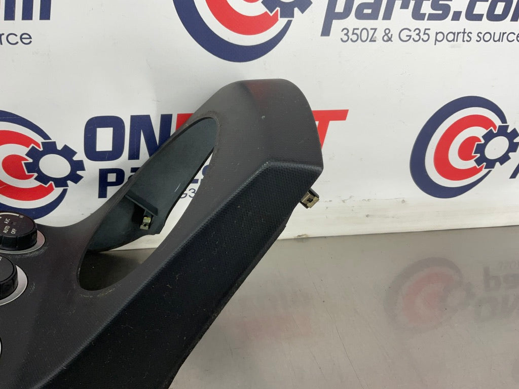 2004 Nissan 350Z Gear Shifter Bezel Trim Climate Controls 96941 AT OEM 14BEQEE - On Point Parts Inc