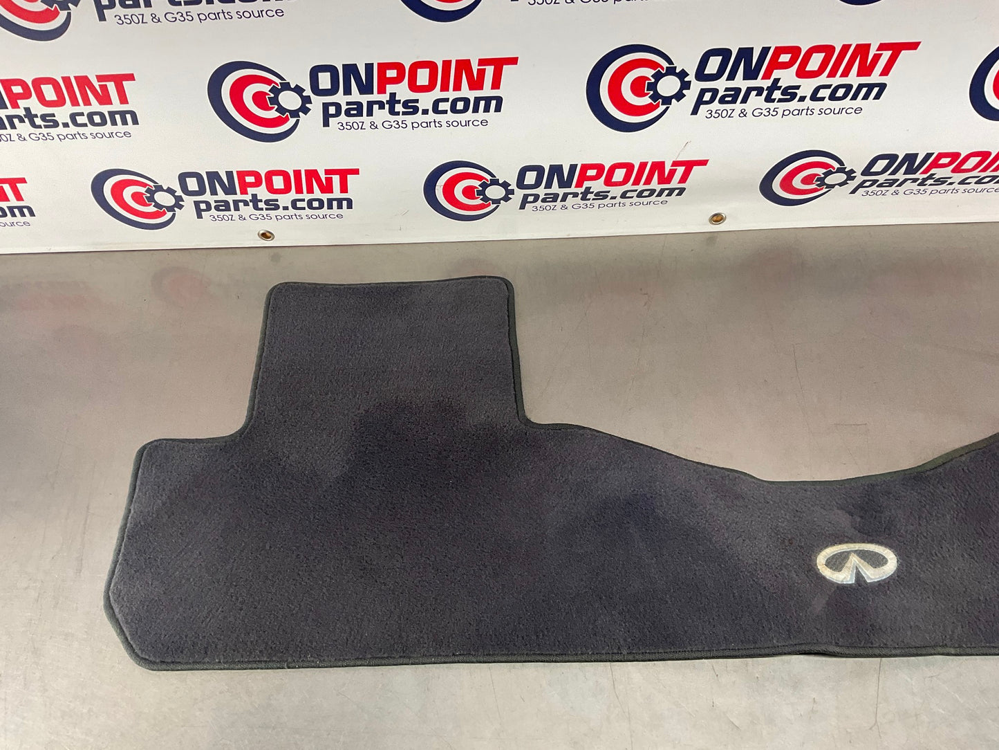 2003 Infiniti G35 Rear Floor Mat OEM 11BJRD9x - On Point Parts Inc