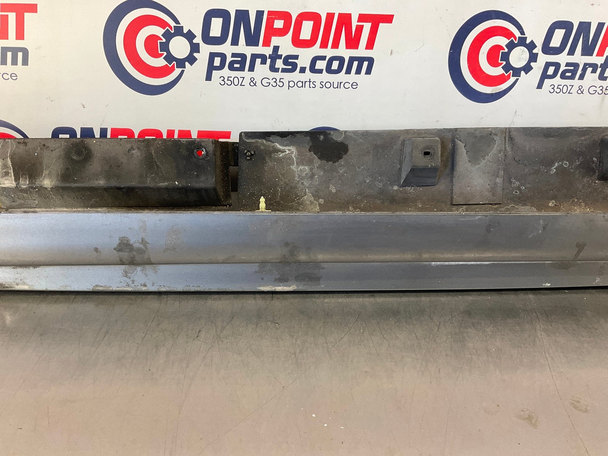 2012 Nissan 370Z Driver Left Rocker Panel Side Skirt 76851 OEM 24BDME5 - On Point Parts Inc