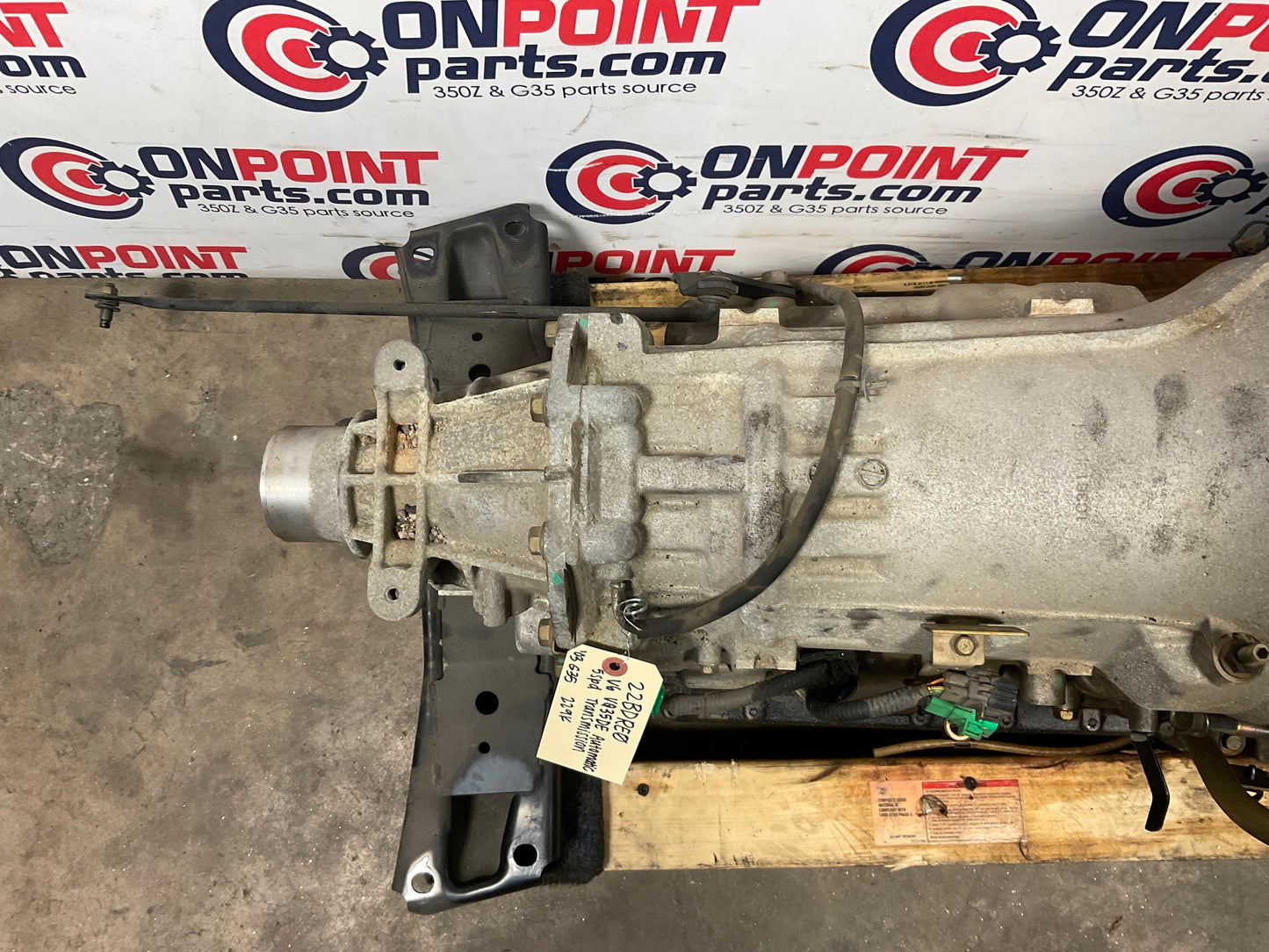 2003 Infiniti G35 Automatic 5 Speed Transmission 229k OEM 22BDRE0 - On Point Parts Inc