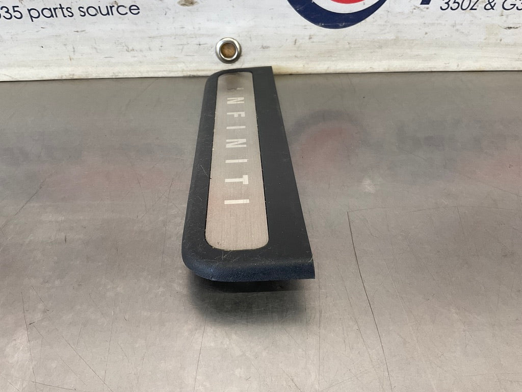 2008 Infiniti G35 Driver Left Rear Door Threshold Kick Plate Trim OEM 13BC4E7 - On Point Parts Inc