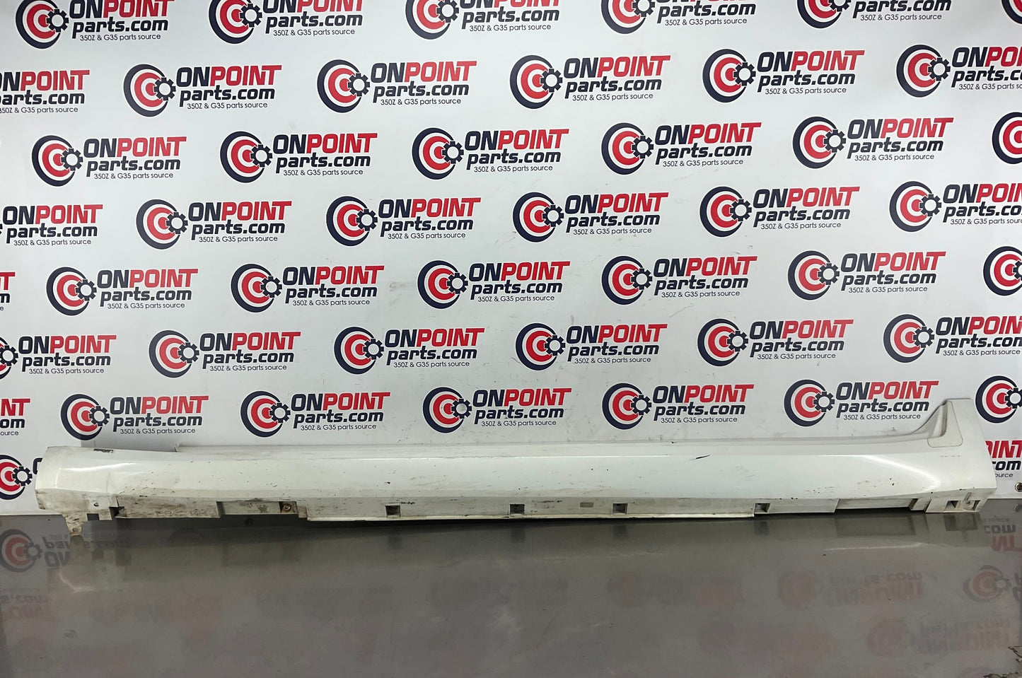 2013 Infiniti G37 Sedan Driver Left Rocker Panel Side Skirt OEM 12BCGE5 - On Point Parts Inc