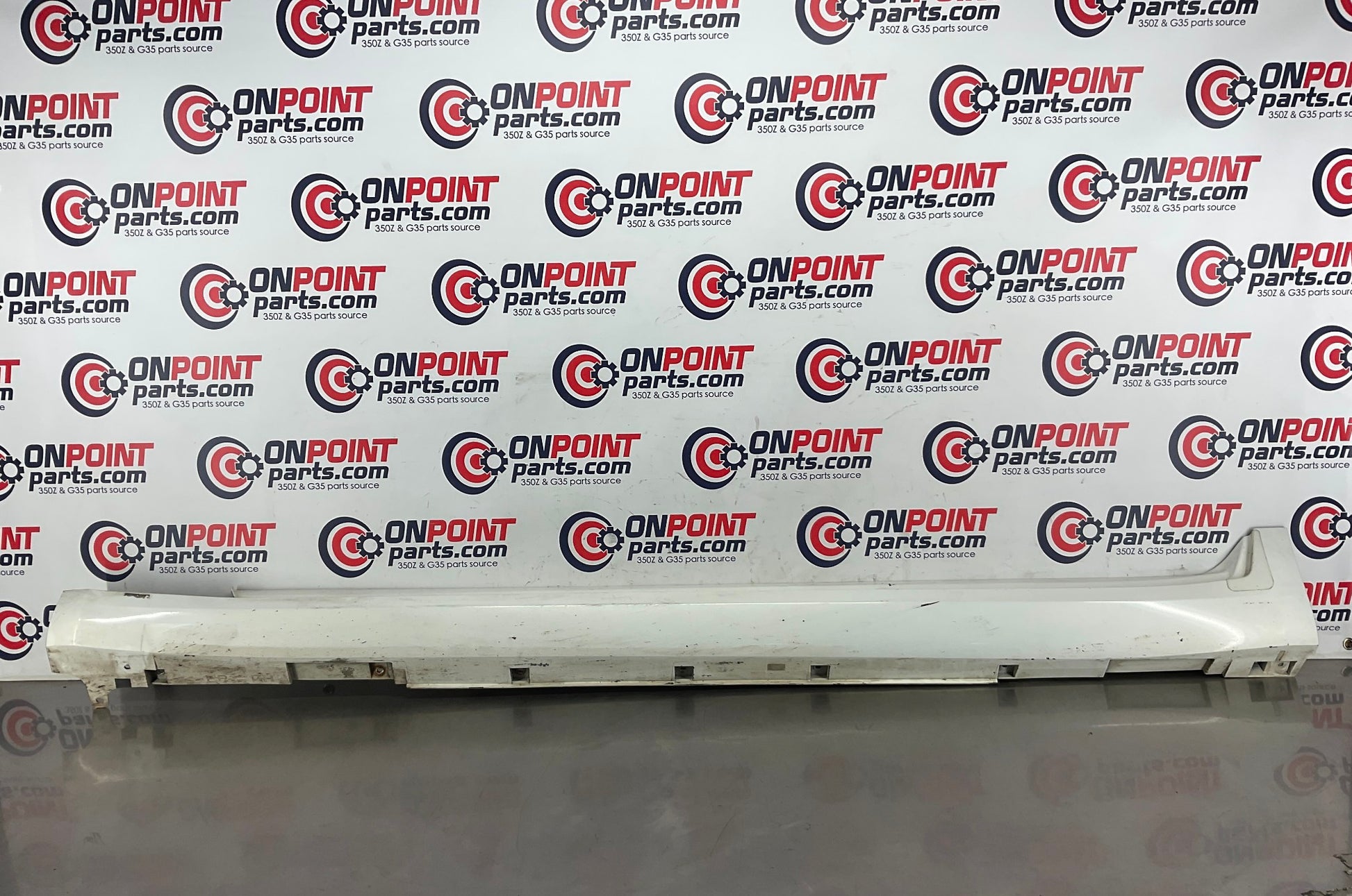 2013 Infiniti G37 Sedan Driver Left Rocker Panel Side Skirt OEM 12BCGE5 - On Point Parts Inc