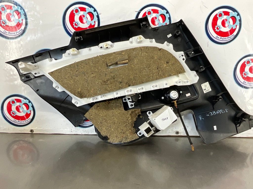 2010 Infiniti G37 Passenger Right Rear Quarter Panel Trim Armrest OEM 22BHYD8 - On Point Parts Inc