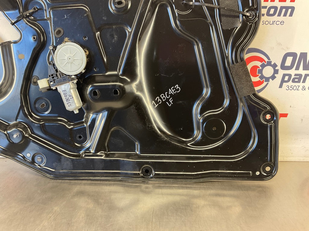 2008 Infiniti G35 Sedan Driver Left Front Window Regulator Motor OEM 13BC4E3 - On Point Parts Inc