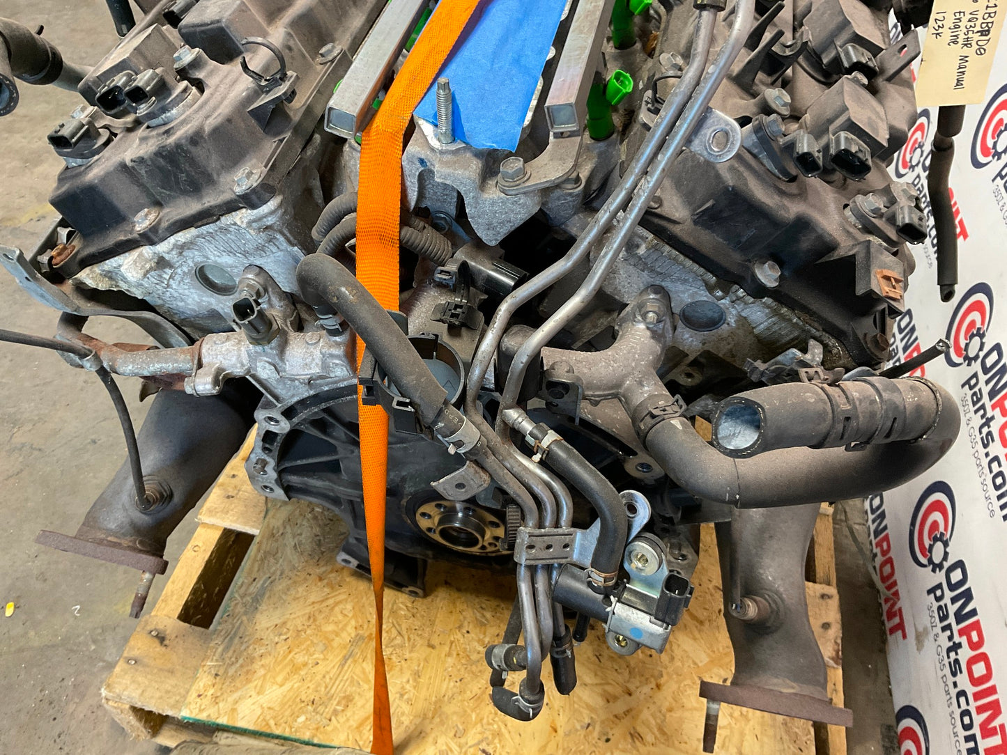 2007 Nissan 350Z V6 VQ35HR Manual Engine 123k OEM 21BBPD0 - On Point Parts Inc
