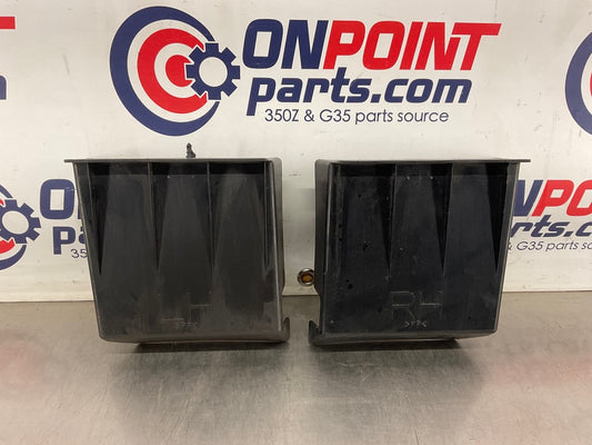 2003 Nissan 350Z Front Bumper Sight Shields 62234 62235 OEM 24BL7DC - On Point Parts Inc