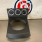 2004 Nissan 350Z Automatic Gear Shifter Bezel with Climate Controls OEM 24BIVDA - On Point Parts Inc